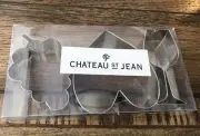 NEW in Box Vineyard Cookie Cutters Molds Grapes, Wine Glass & Heart (B22)