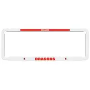 NRL Number Plate Frame - Dragons - NPNRL-DRA