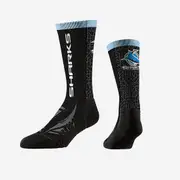 Cronulla Sharks NRL Wordmark Knit Adult Socks
