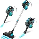 18Kpa Corded Stick Vacuum Cleaner, 3 in 1 Lightweight Handheld Vacuum for Pet Ha