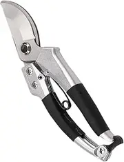 VINTORKY 1Pc Ergonomic Tree Pruning Shear Labor Saving Garden Scissors for Easy Trimming of Branches Hedges Silver Construction for Orchards Trees