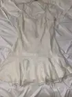 NWT Lucca Couture White Sequin Dress Size M