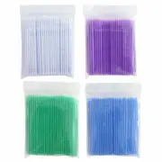 400 Pcs Dental Disposable Micro Applicator Brush Bendable Tips 1.0/1.5/2.0/2.5