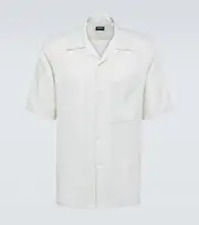 Zegna Linen bowling shirt