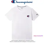 CHAMPION冠軍 T425 素T 短T 純棉短袖 男女同款高磅6.1OZ 立體刺繡大C LOGO 圓領短袖 夏季短袖