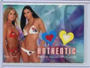 2003 BENCHWARMER KITANA BAKER AND TANYA BALLINGER DUAL BIKINI SWATCH