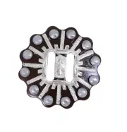 215711 Antique Slotted Concho 1 1/2