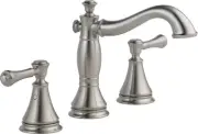 Delta 3597LF-MPU Cassidy Widespread Bathroom Faucet - Brilliance Stainless
