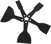 Convenient Piece Putty Scraper Kit Plastic Cabinet Scraper Tool for Paint Removal Wallpaper Removal and Cleaning Tasks