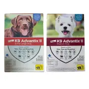 K9 Advantix II Flea Tick Treatment - 6 Pack for Extra Large Dogs Over 55 lbs