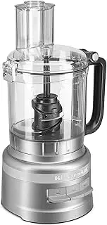 KitchenAid 5KFP0921ACU 9 Cup Food Processor, Contour Silver