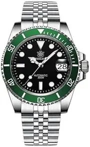 [London Craftwork] Steeldive SD1953 Diver Watch Ceramic Bezel 41mm Water Resistant NH35 Movement
