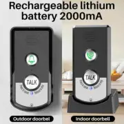 Wireless Long Distance Intercom Door Phone Two Way Audio Doorbell