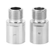 1 Pair Steel Bike Pedal Extenders Bicycle Pedal Spacers For Road Bicycle HF