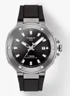 Tissot T-Race Powermatic 80 Black Dial Silicone Strap Men's Watch T1418071705100