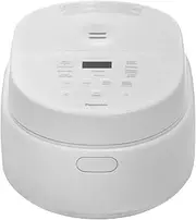 Panasonic 5.5 Cup 1L Premium Rice and Multi Cooker with Fuzzy Logic, 24 Hour Timer, Non-Stick Pan and 10 Auto Menus for Rice, Porridge, Bread, Cake, Soup, Slow Cook and More, White (SR-DL104WST)