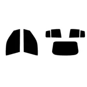 For Renault Thalia 5-door Hatchback 2006-10 Full Pre Cut Window Tint Kit Film