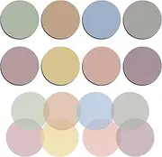 Transparent Sticky Notes,400Pcs Cute Round Translucent Sticky Tabs, Waterproof Book Markers Stickers Page Flags Stickers, Planner Accessories, Bible Journaling Study Office School Supplies