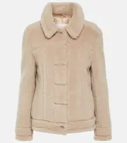 [Max Mara] Max Mara Teddy jacket UK 16 beige