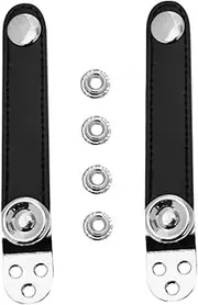 Generic Accordion Accessories Metal-connected Cowhide Accordion Straps Extend Buckles Double-layered Bass Straps