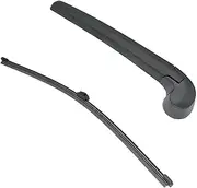 Rear Windshield Wipers Blade Arm Set for Audi A1 2010-2020 / Audi Q7 2015-2020 / Audi SQ7 2016-2020 / Audi A4 Allroad 2016-2021 / Volkswagen Touareg 2010-2018 Back Glass Wiper Arm Blade Replacements