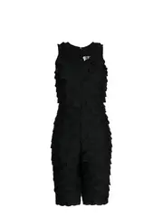 [COMME des GARCONS] 扇貝褶邊連身褲