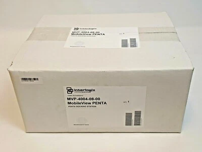 *NEW IN BOX* INTERLOGIX MobileView MVP-4004-08-00 PENTA DOCKING STATION