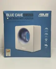 ASUS Blue Cave AC2600 Dual-Band Wireless Router for Smart Homes, Featuring Intel