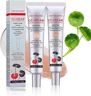 CC Color Correcting Cream with Centella Asiatica, Full Coverage Foundation, Color Correcting Cream with SPF 25, Uniform Skin Tone, Moisturizer (All)