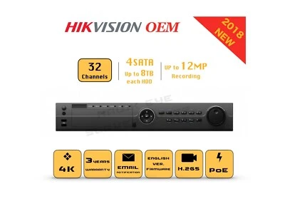 Hikvision OEM 4K 32CHANNEL NVR - DS-7732NI-I4/16P(HES51P6-32) 16 CH BUILT-IN PoE