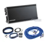 Kicker CXA1800.1 | 1800 Watt Class-D Monoblock Amplifier Package