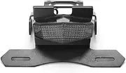 Indicators Flowing Turn Signal For KLX 230R KLX230S 230SM 2023 Motorcycle Short License Plate Holder Rear Tail Tidy - Eliminator Kit Accessories Turn Signal Indicator(Smoke)