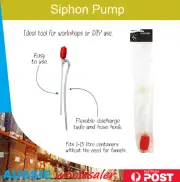 AU Siphon Pump Useful Hand Transfer Siphon Petrol Fuel Pump Fish-Tank Water