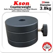 20mm Kson Counterweight for Saxon / Skywatcher + Other Mounts (3.8kg)