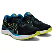 ASICS Men's Gel-Cumulus 23 Running Shoes, Black/Glow Yellow