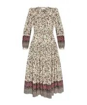 Mona midi dress US0 Nude