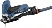 Bosch Professional Jigsaw GST 90 E (Power 650 Watt, 1x Saw Blade, Suction Set, Chip Tear Protection, Cutting Depth in Wood: 90 mm, Craft Case)