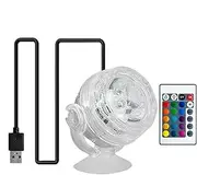Submersible LED Light, 6-Color Changing Pool Lights, IP68 Waterproof Pool Light, Pool Pond Lantern, Pool Decoration Lighting, Submersible LED Pool Lights, Waterproof Pool Lights, Color Changing Pond