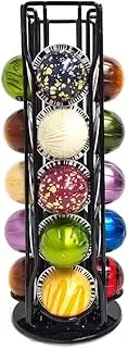 Roarrter Coffee Pod Holder for Vertuo Line Coffee Capsule Pods Holder Display Stand 20Cups Storage Organizer Shelves Rack,B