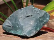 Large Bloodstone Crystal Piece Rough And Raw