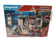 Playmobil City Action 70338 - Take Along Police Tactical Unit Headquarters-NEW