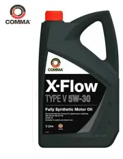 Comma Fully Synthetic X-Flow Type V Engine Oil 5W-30 5L XFV5L