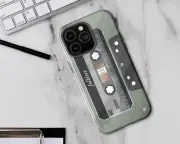 Taylor Folklore era cassette tape phone case for iPhone 16 15 14 13 12 11 X 8 7