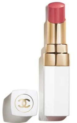 CHANEL ROUGE COCO BAUME SATIN HYDRATING TINTED LIP BALM #918 MY ROSE,, NEW