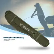 1.2M Fishing Bag Folding Fishing Rod Reel Bag Fishing Pole Tackle Case Storage