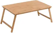 Multi Tasking Laptop Bed Tray-70 * 40 * 26cm Portable and Foldable Desk TV Computer Stand Breakfast Table Utility Tables Good Efficency