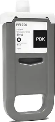 For Canon PFI-706 Black 700ml for imagePROGRAF iPF8300 iPF8300s iPF8400 iPF8400s