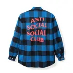 ANTI SOCIAL SOCIAL CLUB FLANNEL SHIRT 法蘭絨 襯衫