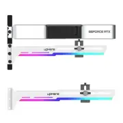 5V Addressable RGB White Graphics Card GPU Brace Support Video Card Sag Holde