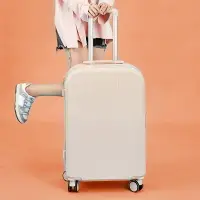 在飛比找樂天市場購物網優惠-糖果色行李箱萬向輪輕便粉色登機箱拉桿密碼旅行箱網紅新款子母箱